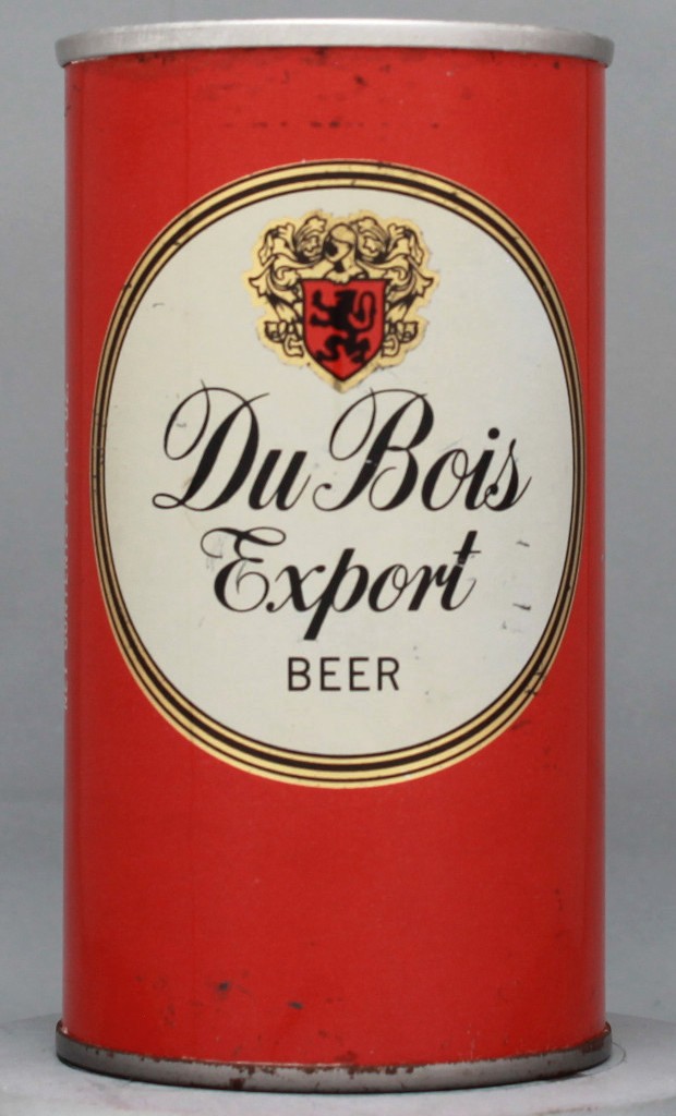 Du Bois Export Beer 12 Oz Tab Top Can