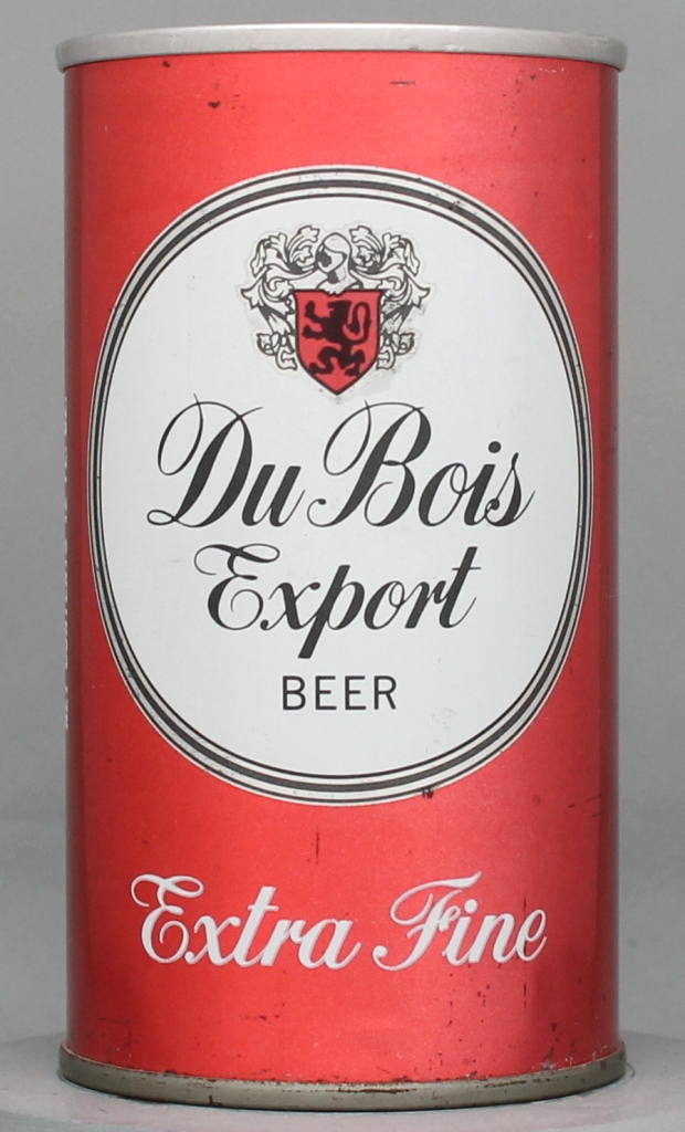 Du Bois Export Beer 12 Oz Tab Top Can