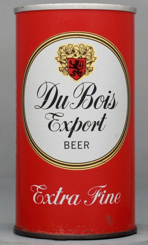 Du Bois Export Beer 12 Oz Tab Top Can