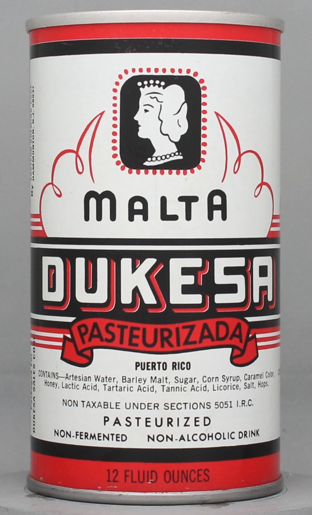 Dukesa Malta 12 Oz Tab Top Can