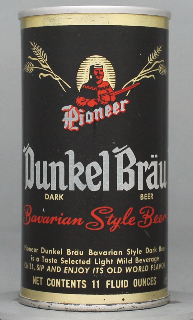 Dunkel Brau Bavarian Style Beer 11 Oz Zip Top Can