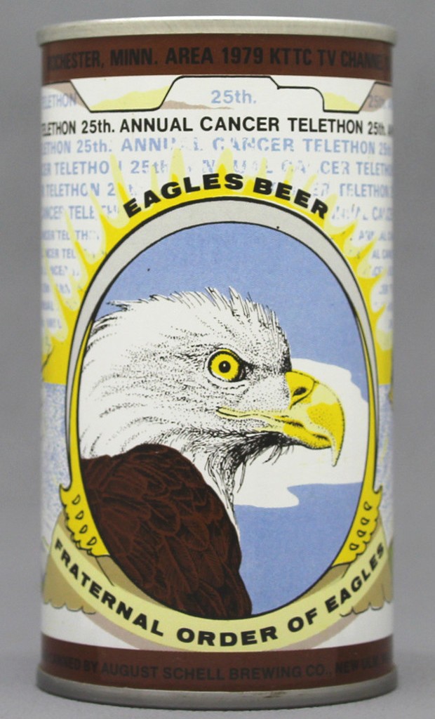 Eagles Beer 12 Oz Tab Top Can