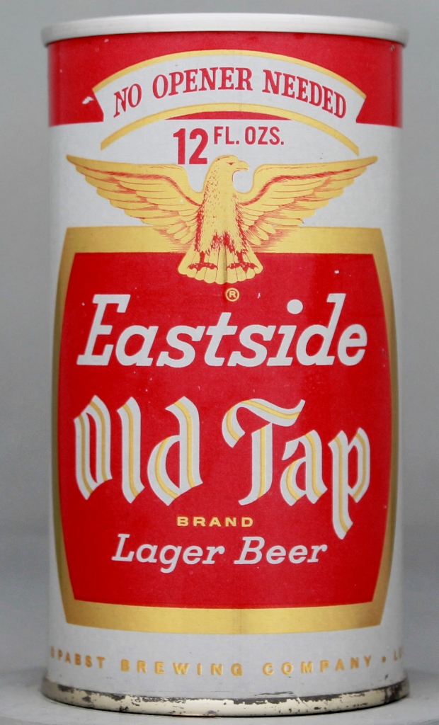 Eastside Old Tap Lager Beer 12 Oz Zip Top Can