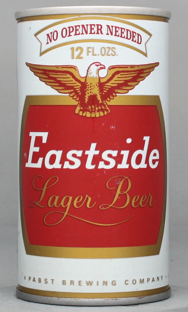 Eastside Lager Beer 12 Oz Tab Top Can