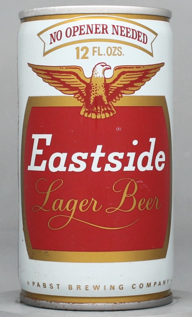 Eastside Lager Beer 12 Oz Tab Top Can