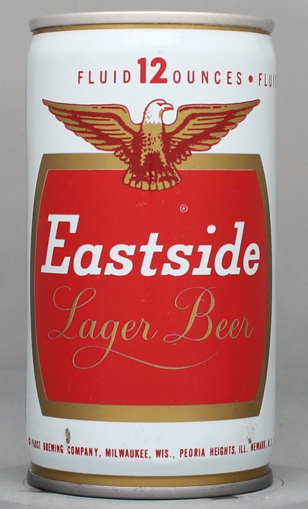 Eastside Lager Beer 12 Oz Tab Top Can