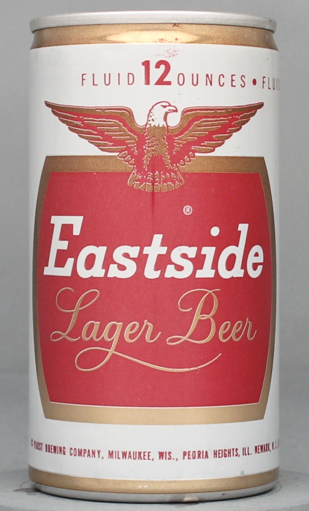 Eastside Lager Beer 12 Oz Tab Top Can