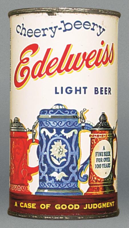 Edelweiss Light Beer 12 Oz Insert Top Can