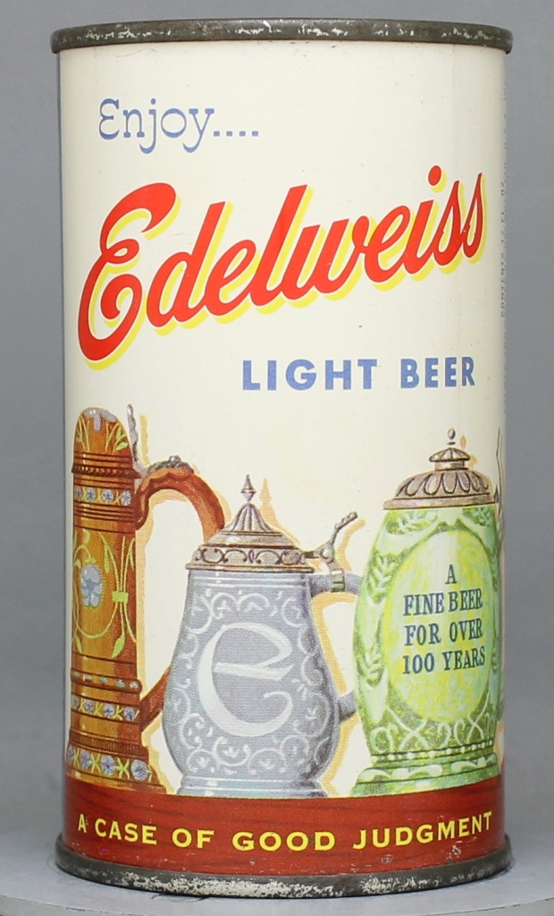 Edelweiss Light Beer 12 Oz Tab Top Can