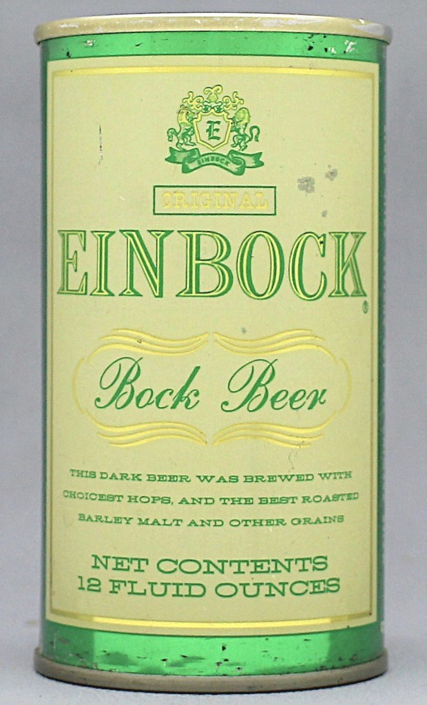Einbock Bock 12 Oz Tab Top Can