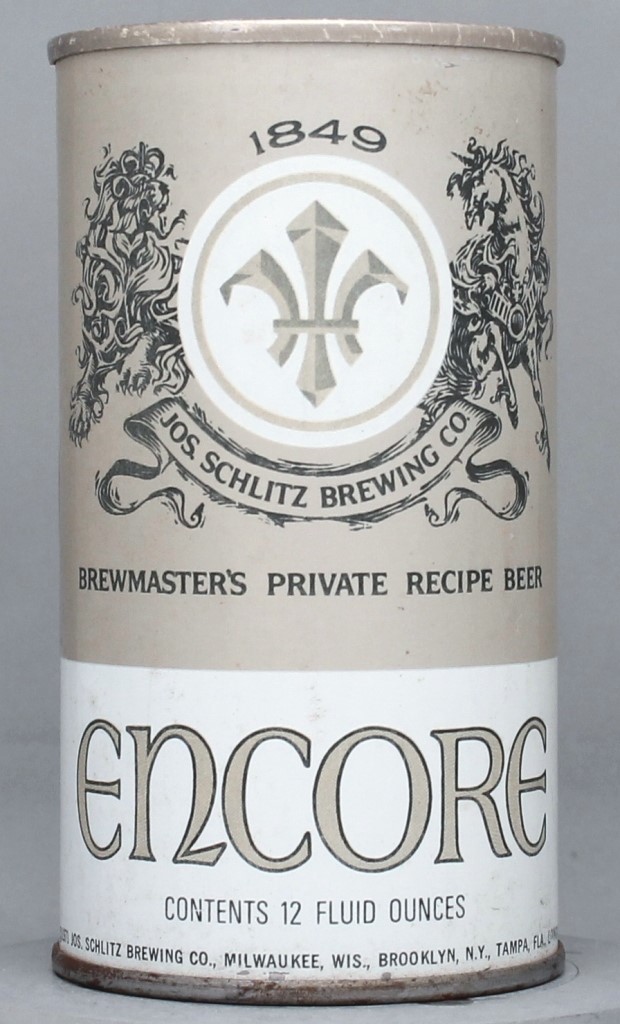 Encore Brewmaster's Private Beer 12 Oz Tab Top Can