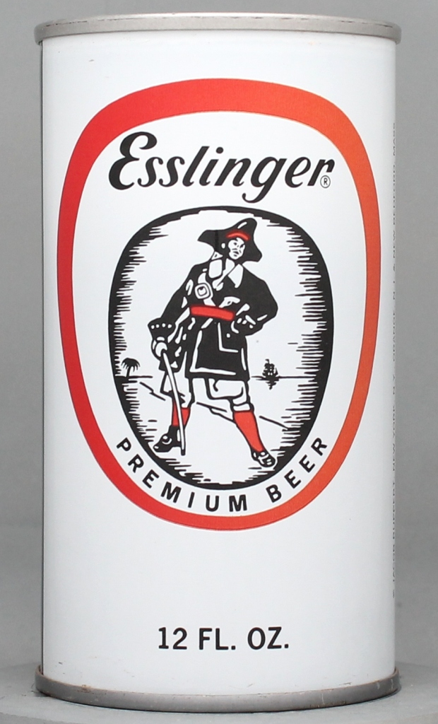 Esslinger Premium Beer 12 Oz Tab Top Can