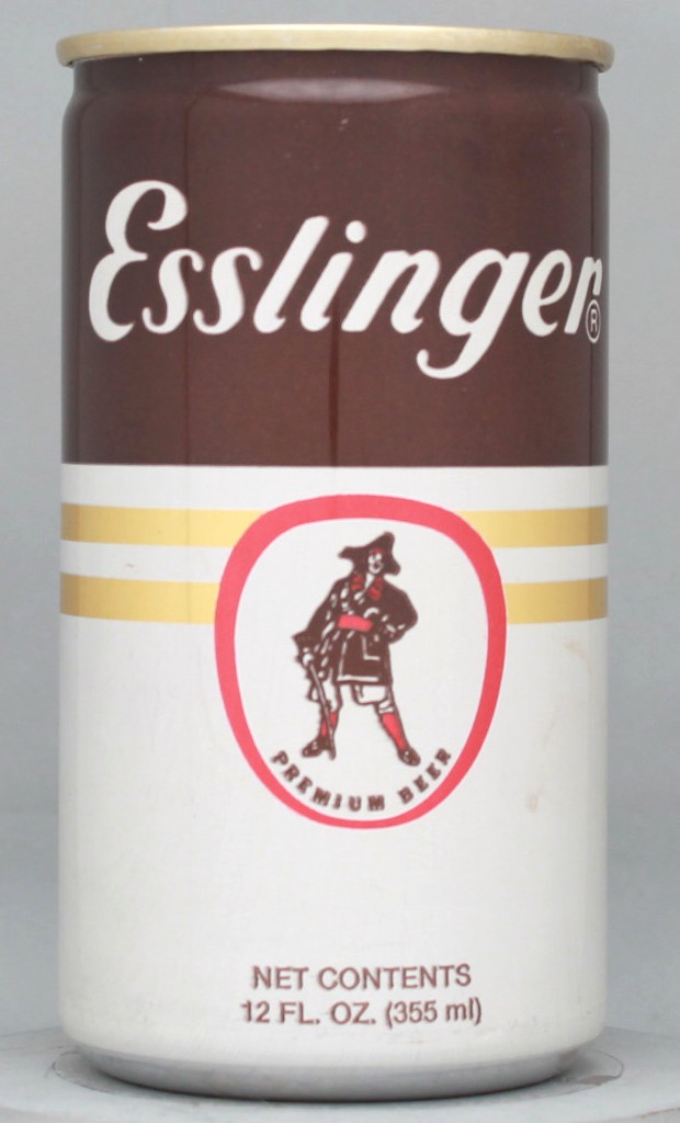 Esslinger Premium Beer 12 Oz Tab Top Can