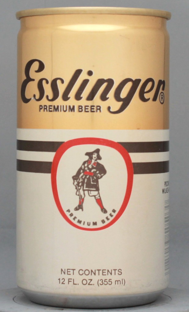 Esslinger Premium Beer 12 Oz Tab/Stay Top Can