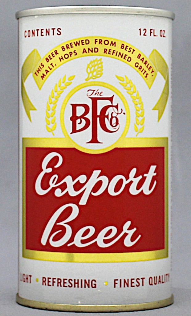 Export Beer 12 Oz Tab Top Can