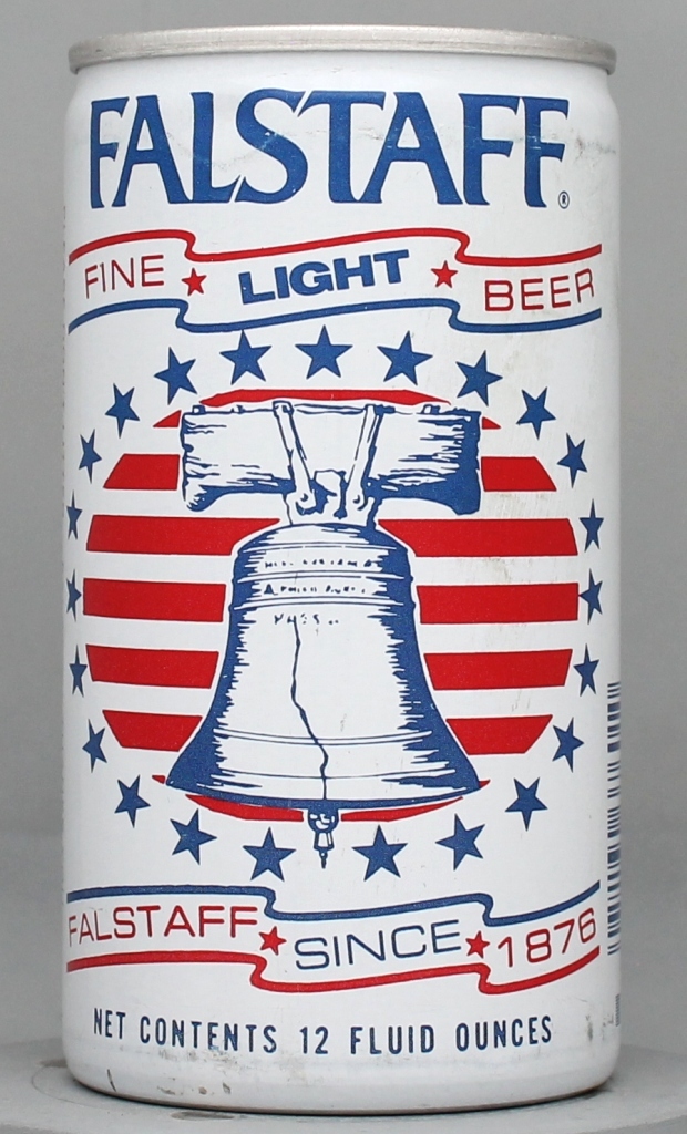 Falstaff Light Beer 12 Oz Tab Top Can