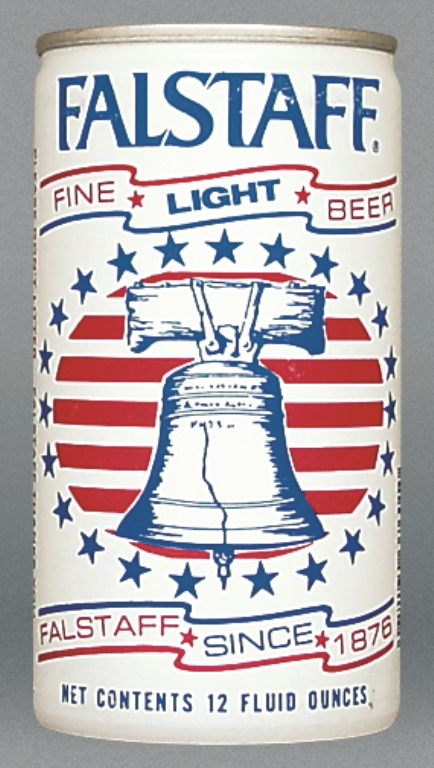 Falstaff Light Beer 12 Oz Tab Top Can