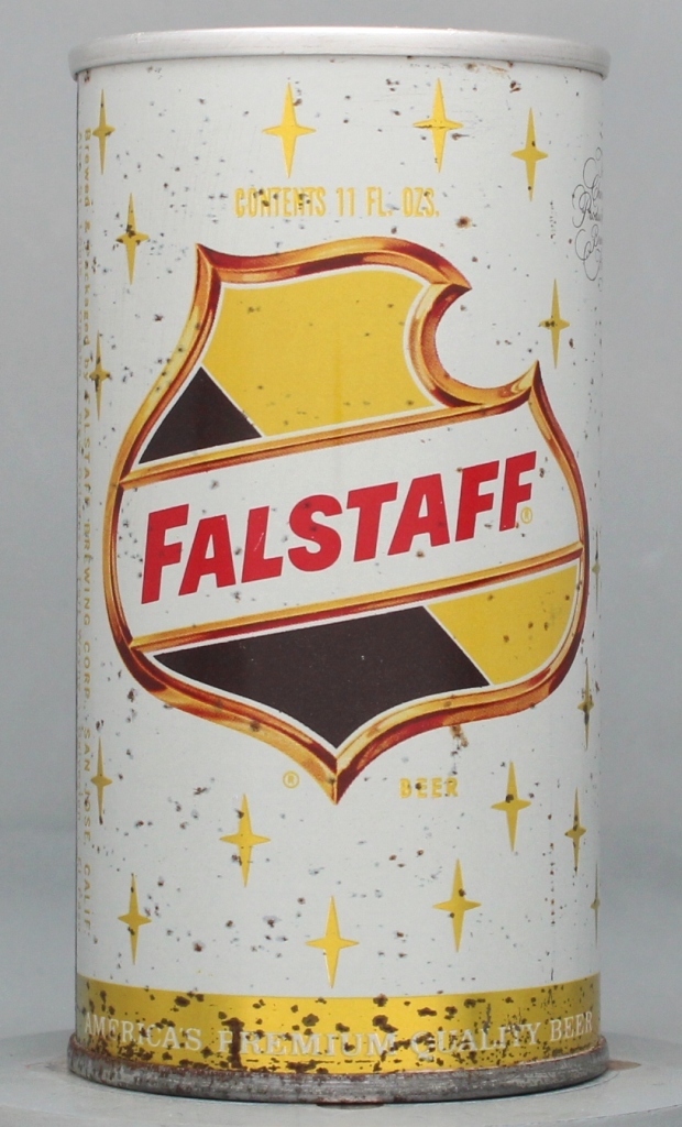 Falstaff Beer 11 Oz Zip Top Can
