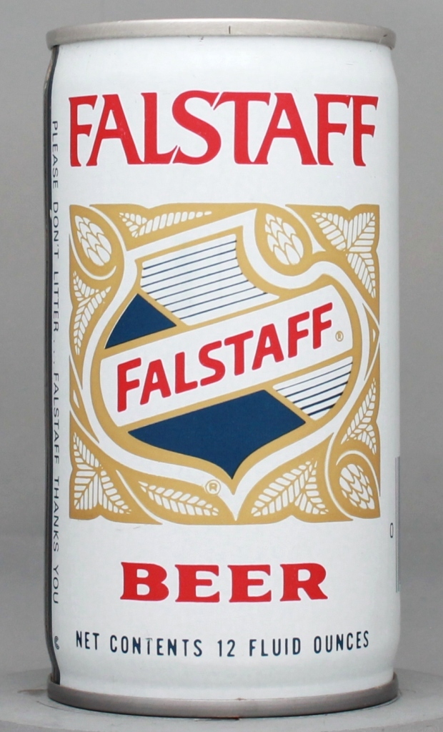 Falstaff Beer 12 Oz Tab Top Can