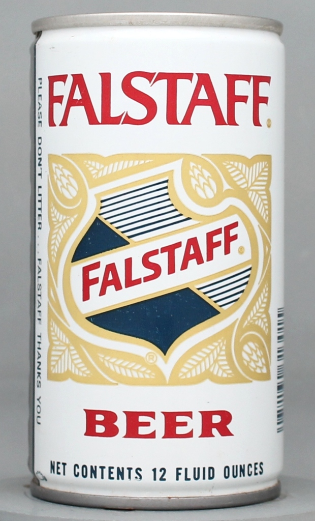 Falstaff Beer 12 Oz Tab Top Can