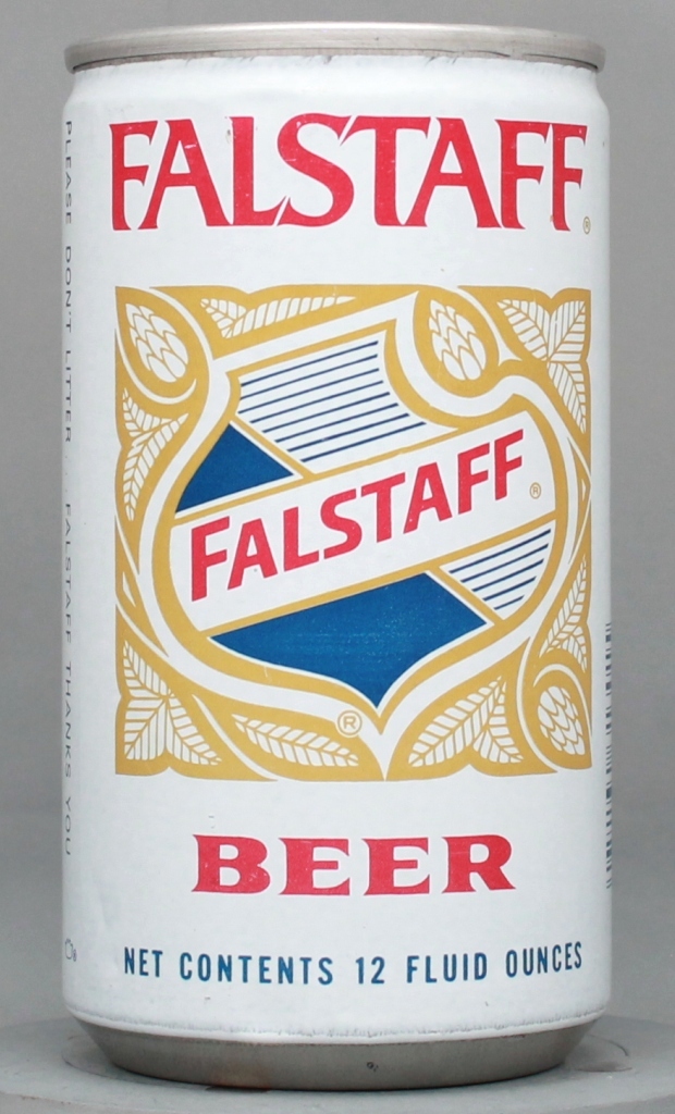 Falstaff Beer 12 Oz Tab Top Can