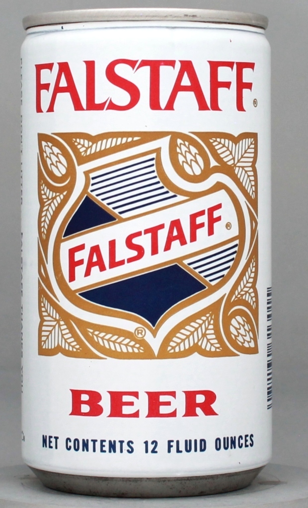 Falstaff Beer 12 Oz Tab Top Can