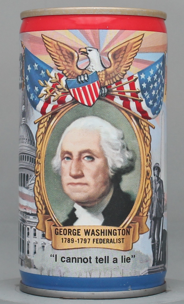 Falstaff-presidents Beer 12 Oz Tab Top Can