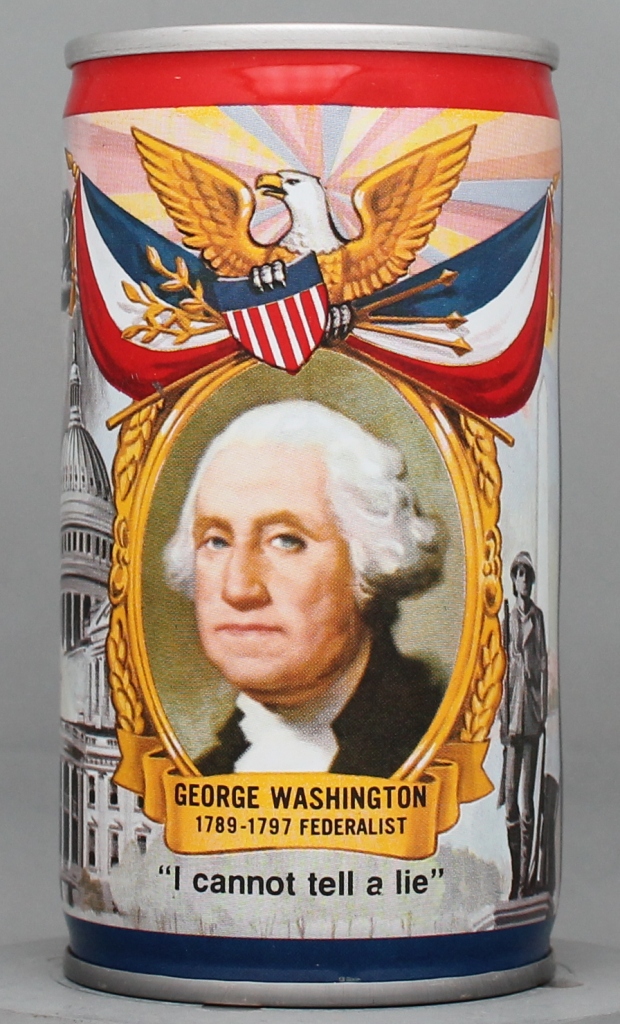 Falstaff-presidents Beer 12 Oz Tab Top Can