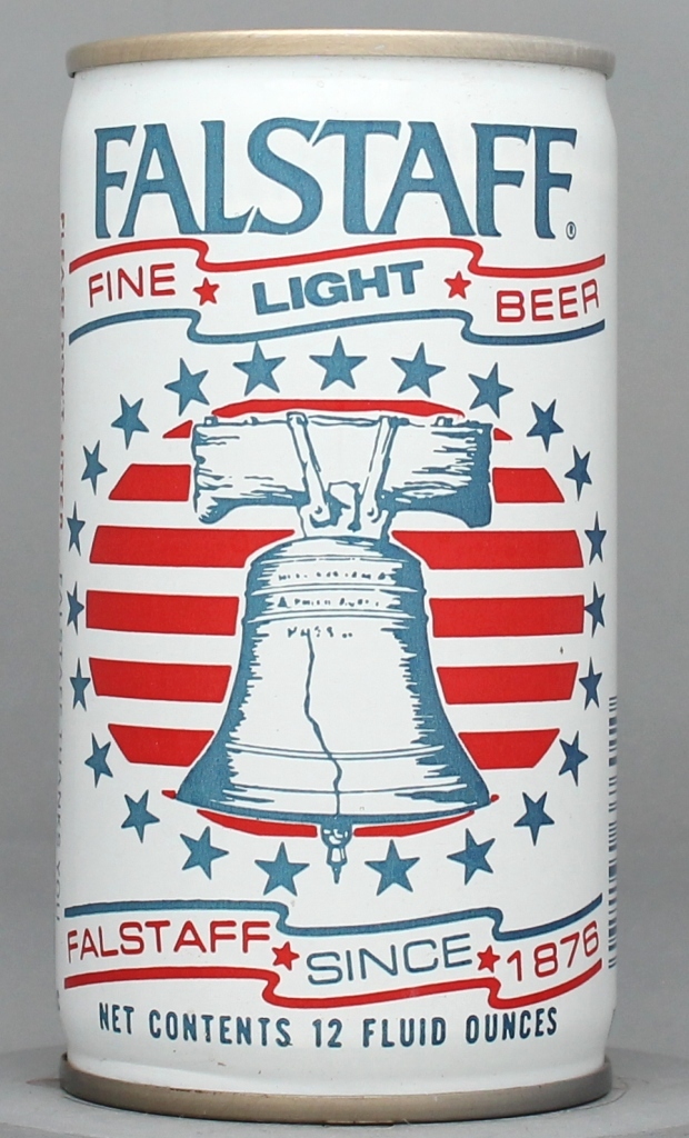 Falstaff Fine Light Beer 12 Oz Tab Top Can