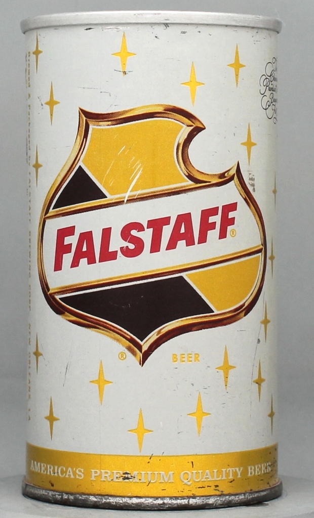 Falstaff Beer 12 Oz Zip Top Can