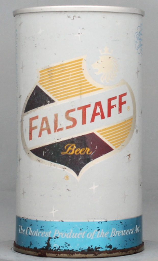 Falstaff Beer 12 Oz Tab Top Can
