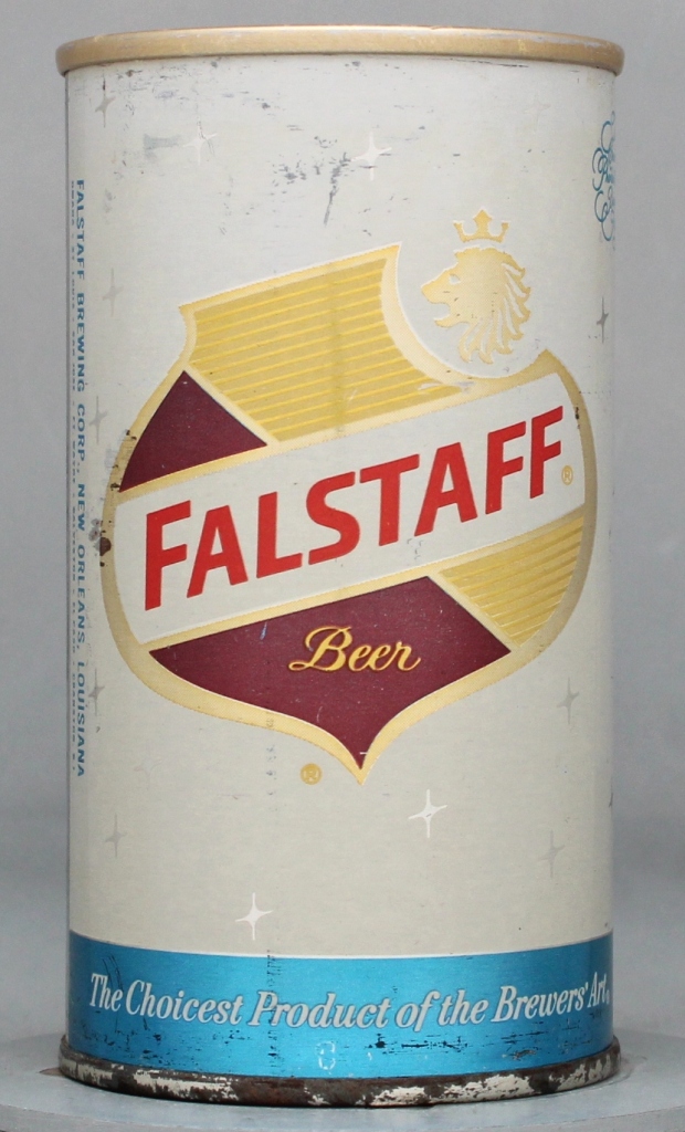 Falstaff Beer 12 Oz Tab Top Can