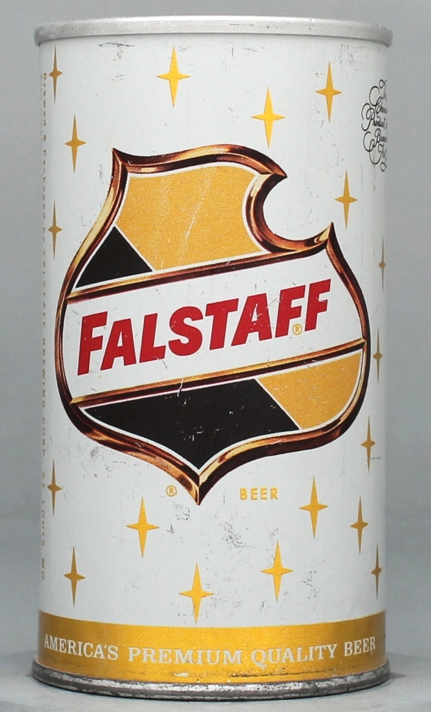 Falstaff Beer 12 Oz Zip Top Can
