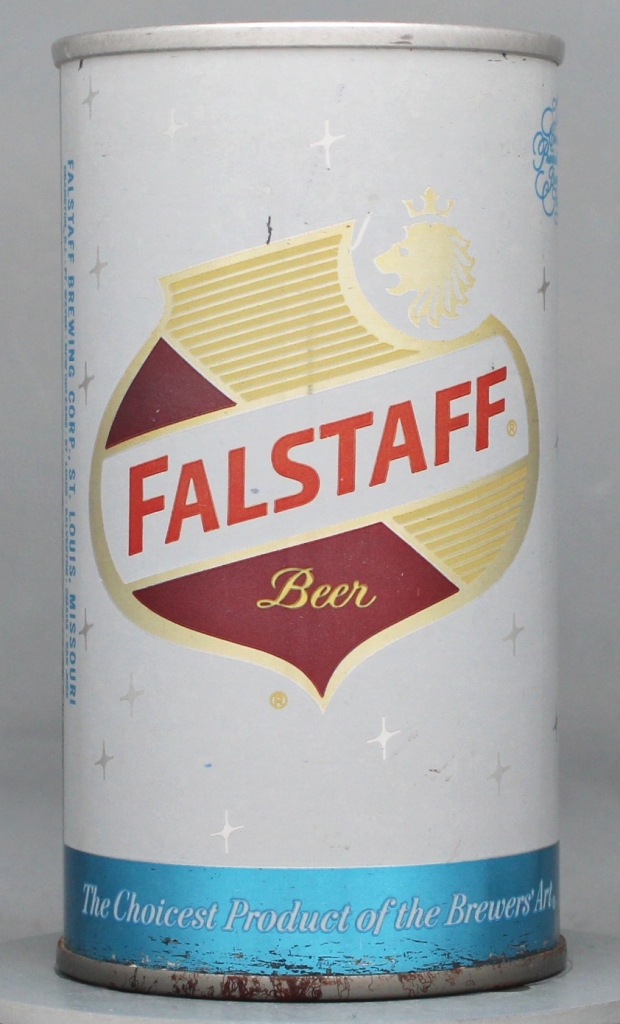 Falstaff Beer 12 Oz Tab Top Can