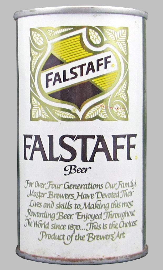 Falstaff Beer 12 Oz Tab Top Can