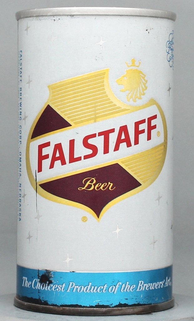 Falstaff Beer 12 Oz Tab Top Can