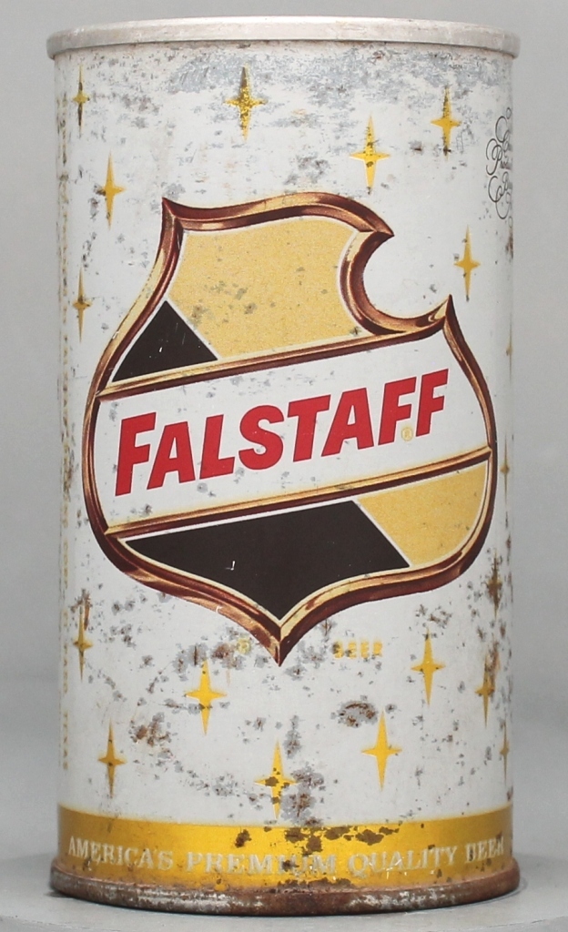 Falstaff Beer 12 Oz Zip Top Can