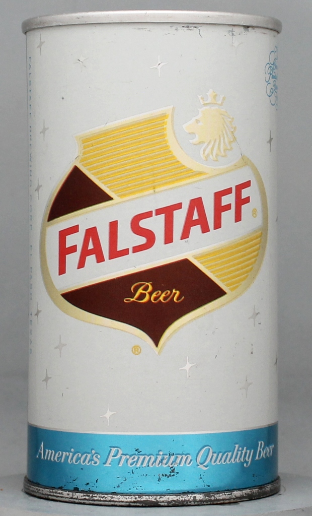 Falstaff Beer 12 Oz Zip/Tab Top Can