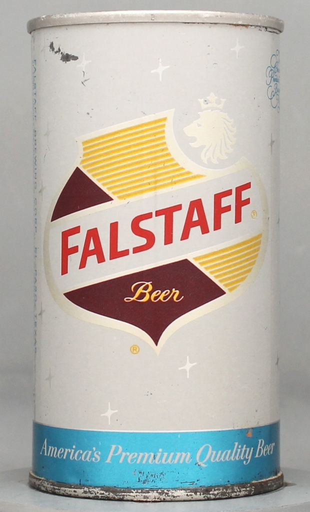 Falstaff Beer 12 Oz Tab Top Can