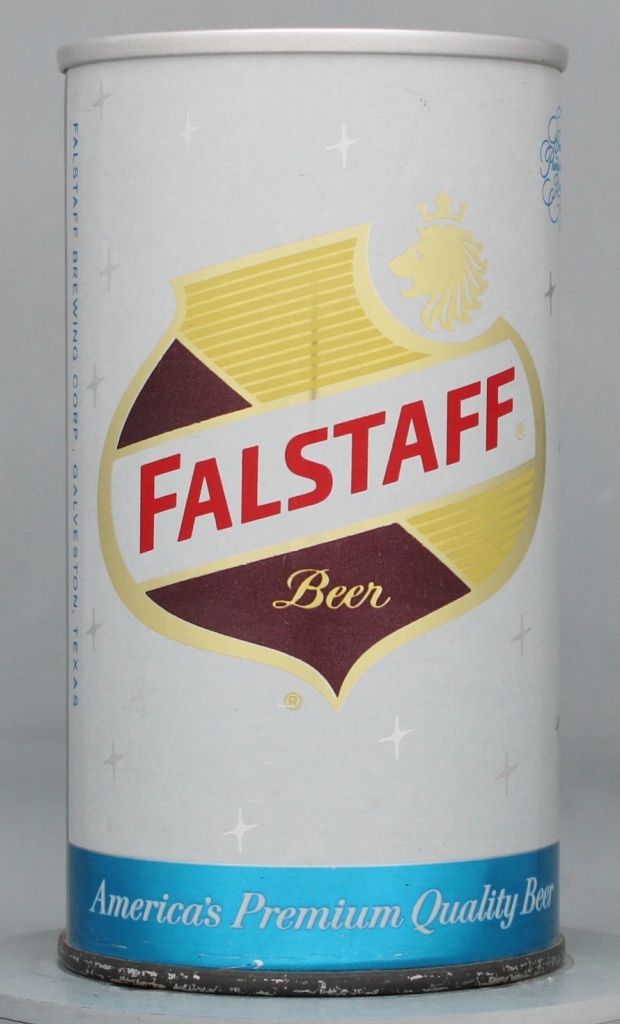 Falstaff Beer 12 Oz Zip/Tab Top Can