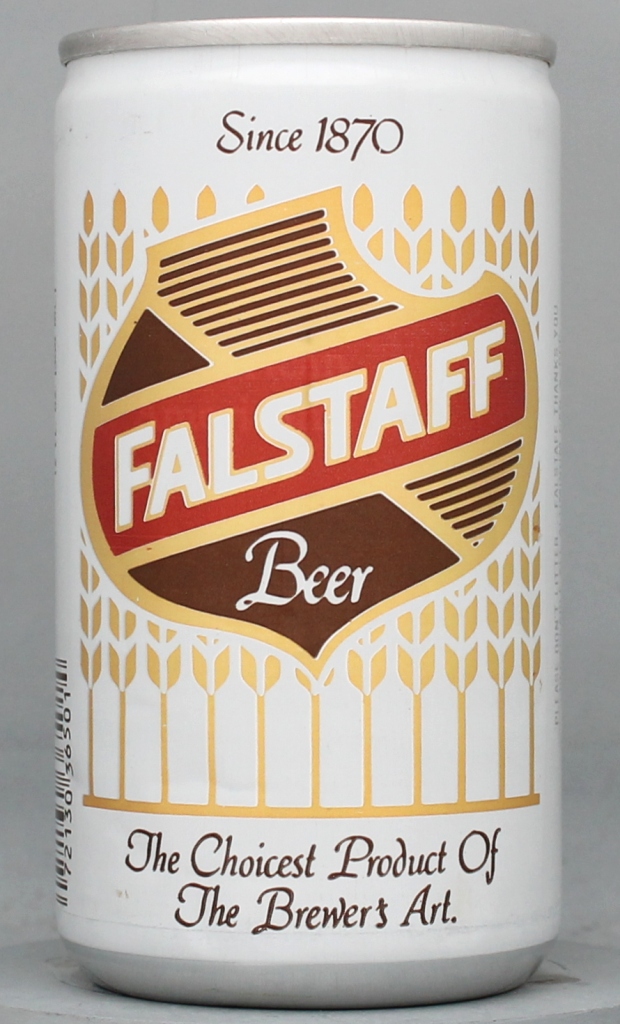 Falstaff Beer 12 Oz Tab Top Can