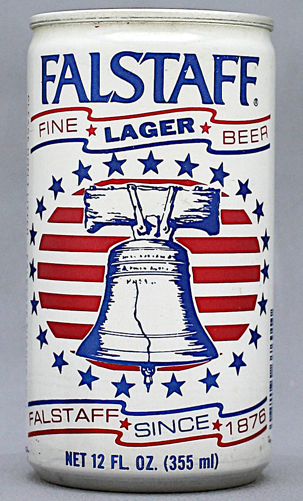 Falstaff Fine Lager Beer 12 Oz Tab Top Can