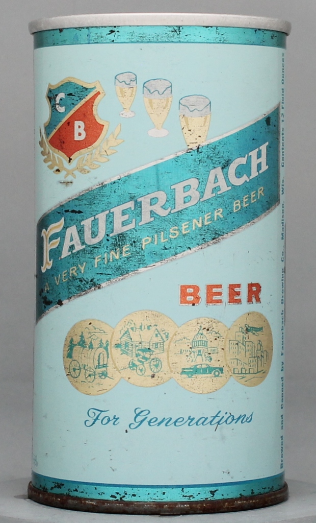 Fauerbach A Very Fine Pilsener Beer 12 Oz Zip Top Can