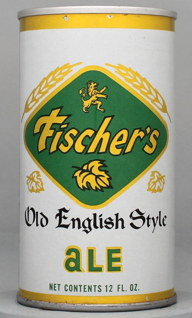 Fischer's Old English Ale 12 Oz Tab Top Can