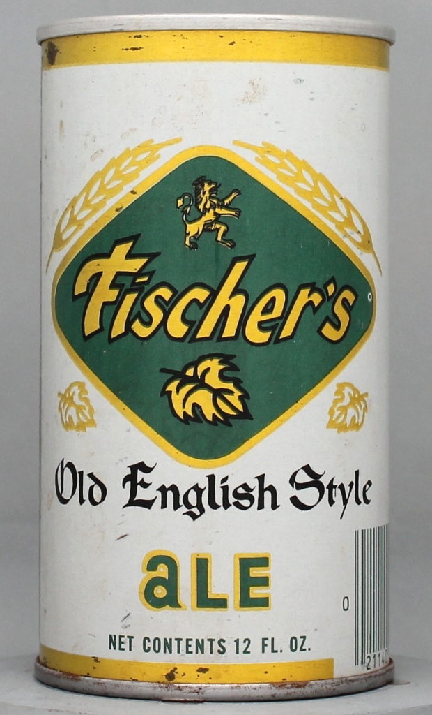 Fischer's Old English Style Ale 12 Oz Tab Top Can