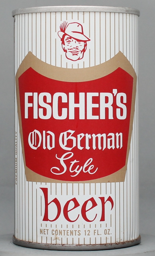Fischer's Old German Style Beer 12 Oz Tab Top Can