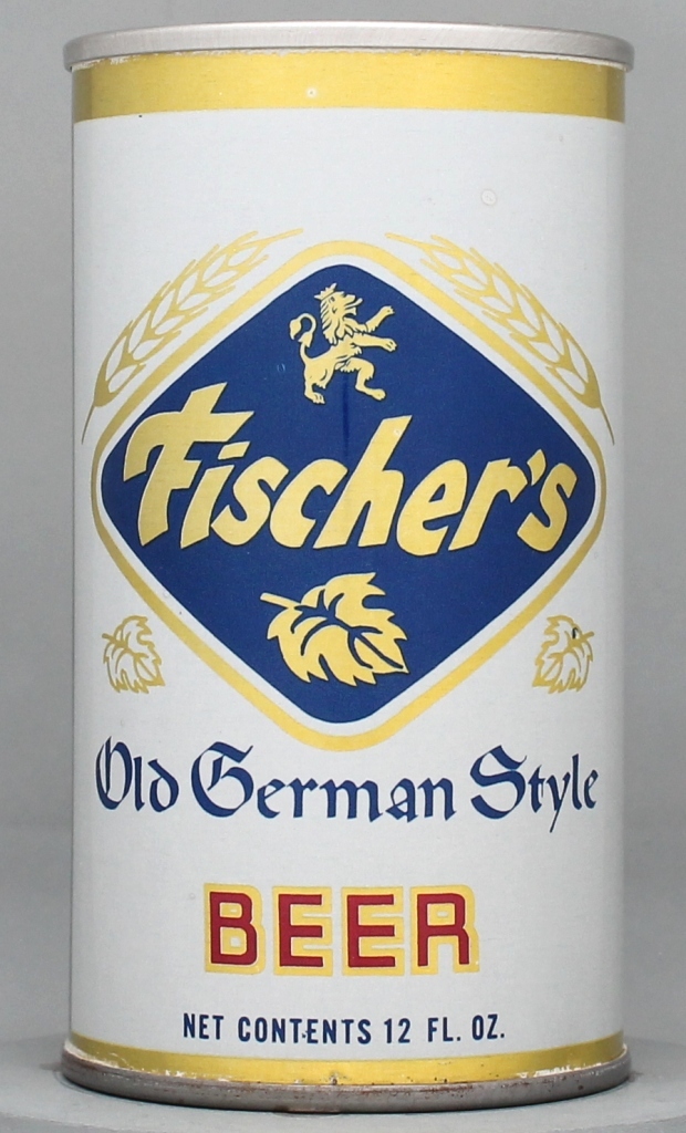 Fischer's Old German Beer 12 Oz Tab Top Can