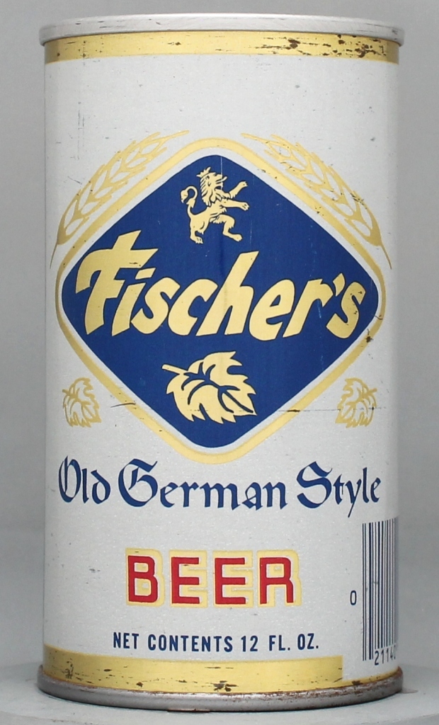 Fischer's Old German Style Beer 12 Oz Tab Top Can