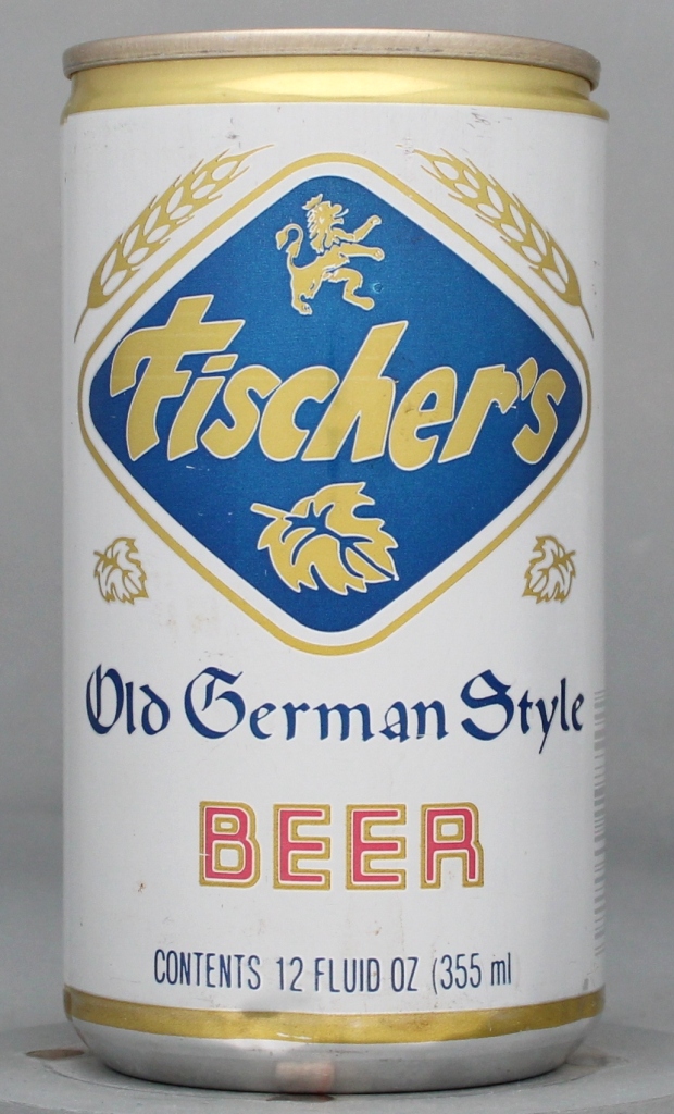 Fischer's Old German Style Beer 12 Oz Tab Top Can
