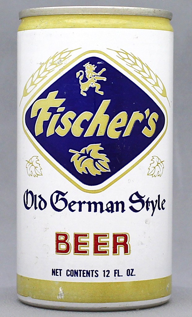 Fischer's Old German Style Beer 12 Oz Tab Top Can